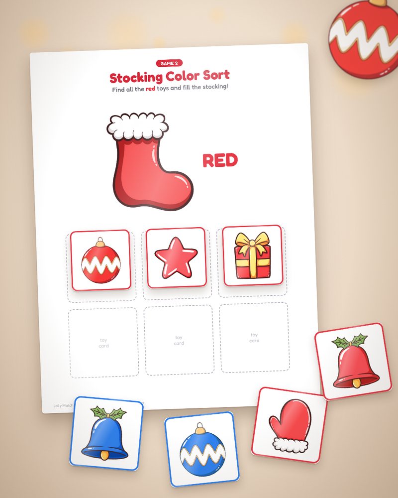 Stocking Color Sort